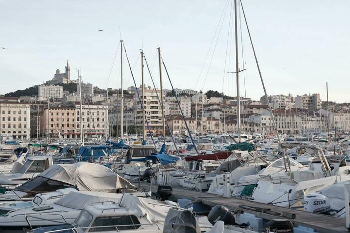 Photo de bateaux du Vieux Port de Marseille